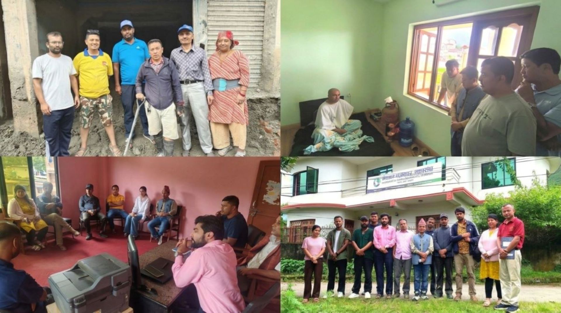 बाढीको पीडामा पत्रकार महासंघको मल्हम, प्रभावित पत्रकार तथा परिवारलाई सहयोग
